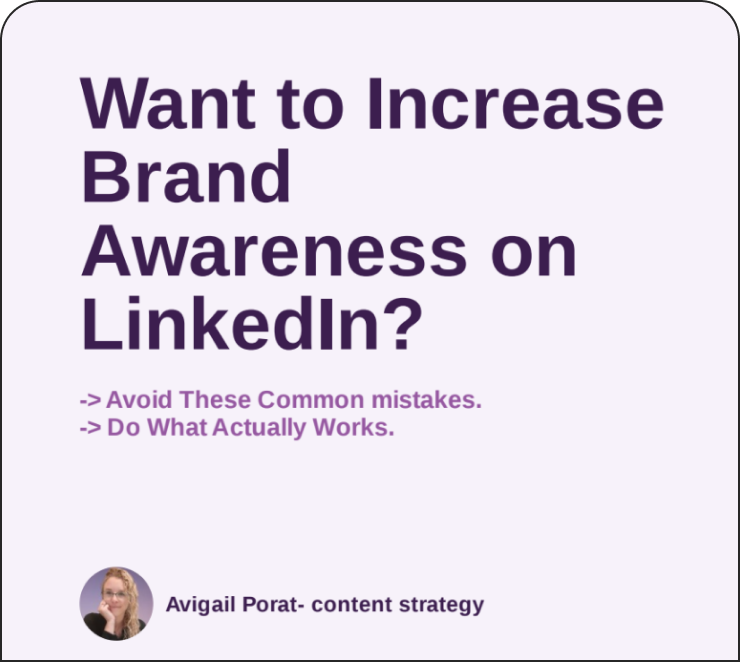 If you're a CEO trying to increase brand awareness, This is what you should avoid.